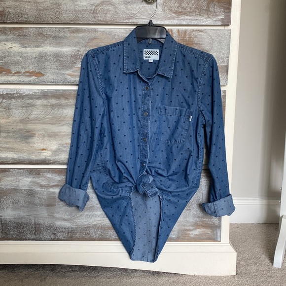 Vans Polka Dot Button Down Shirt - FLAW - Picture 10 of 10